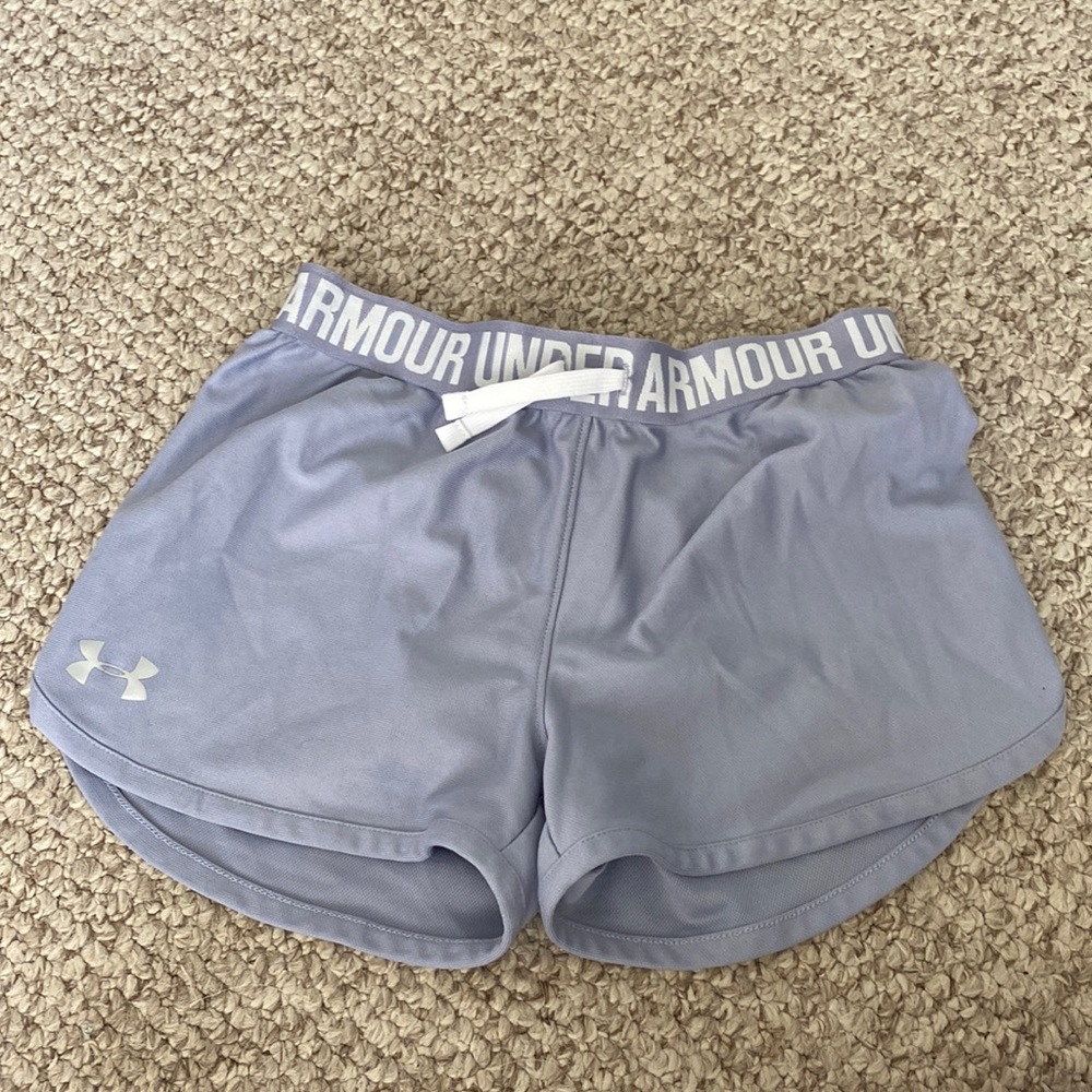 Girls Medium Purple Under Armour Shorts